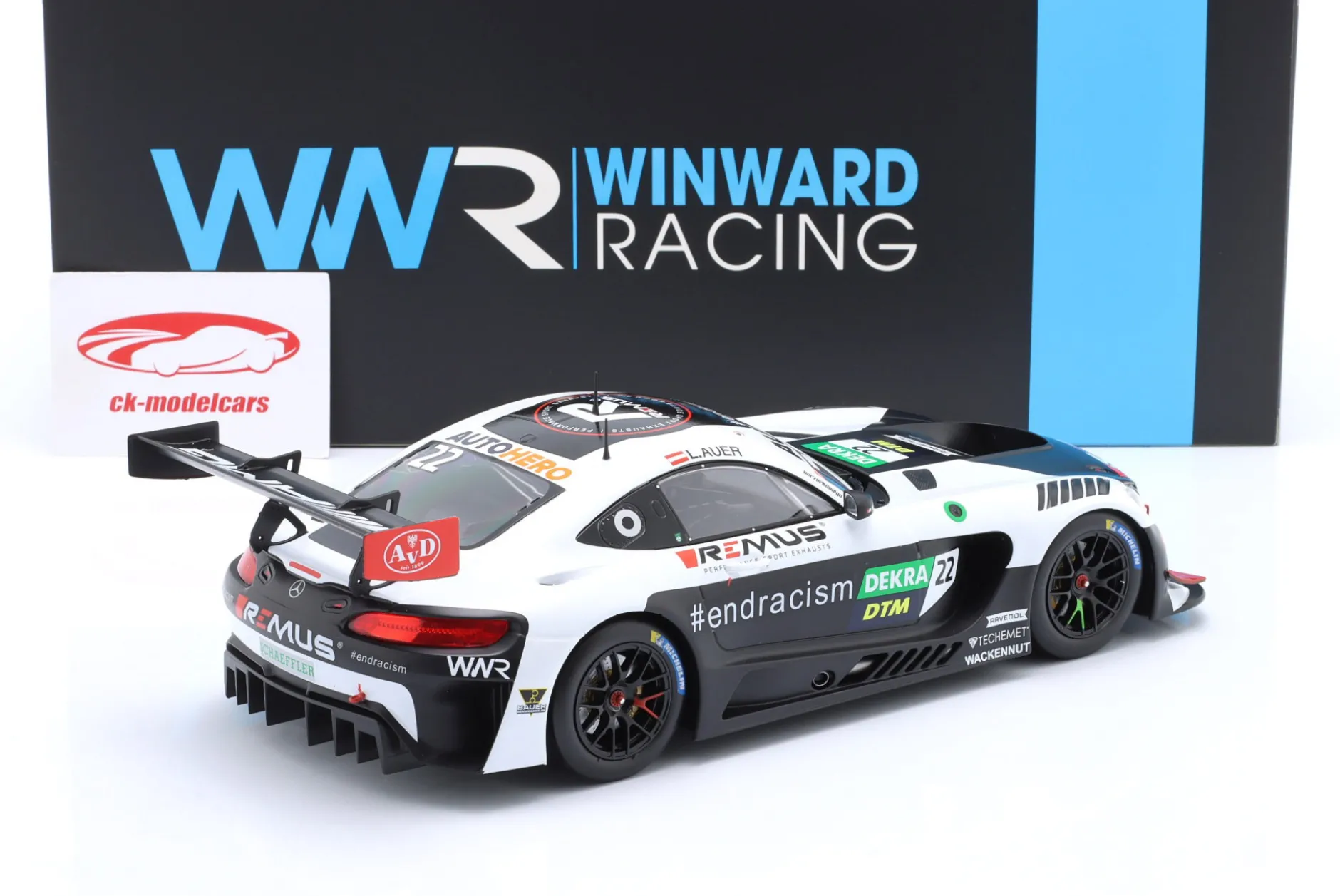 Mercedes-AMG GT3 #22 Sieger Assen DTM 2021 Lucas Auer 1:18 Ixo