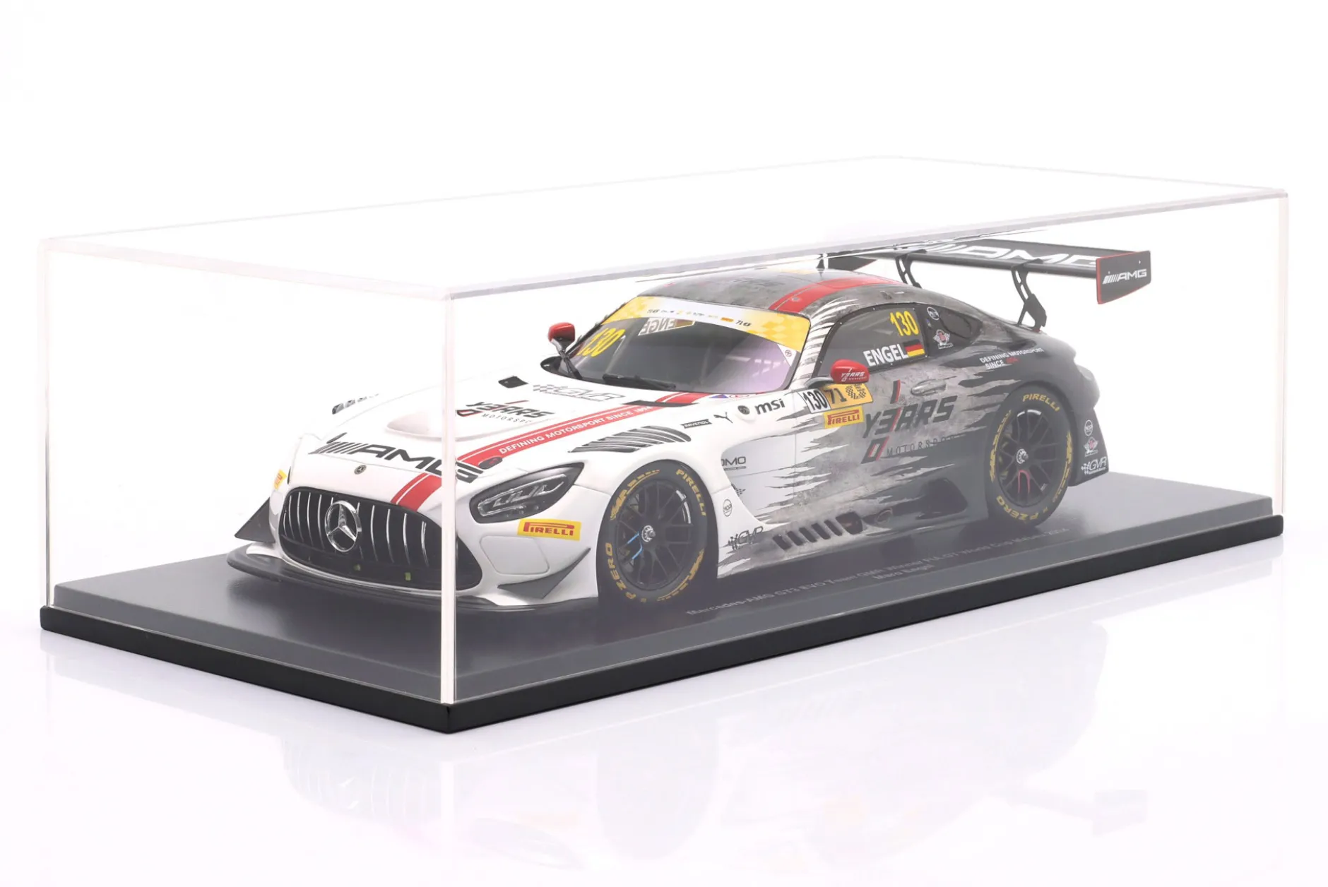 Mercedes-AMG GT3 #130 Sieger FIA GT World Cup Macau 2024 M. Engel 1:18 Spark