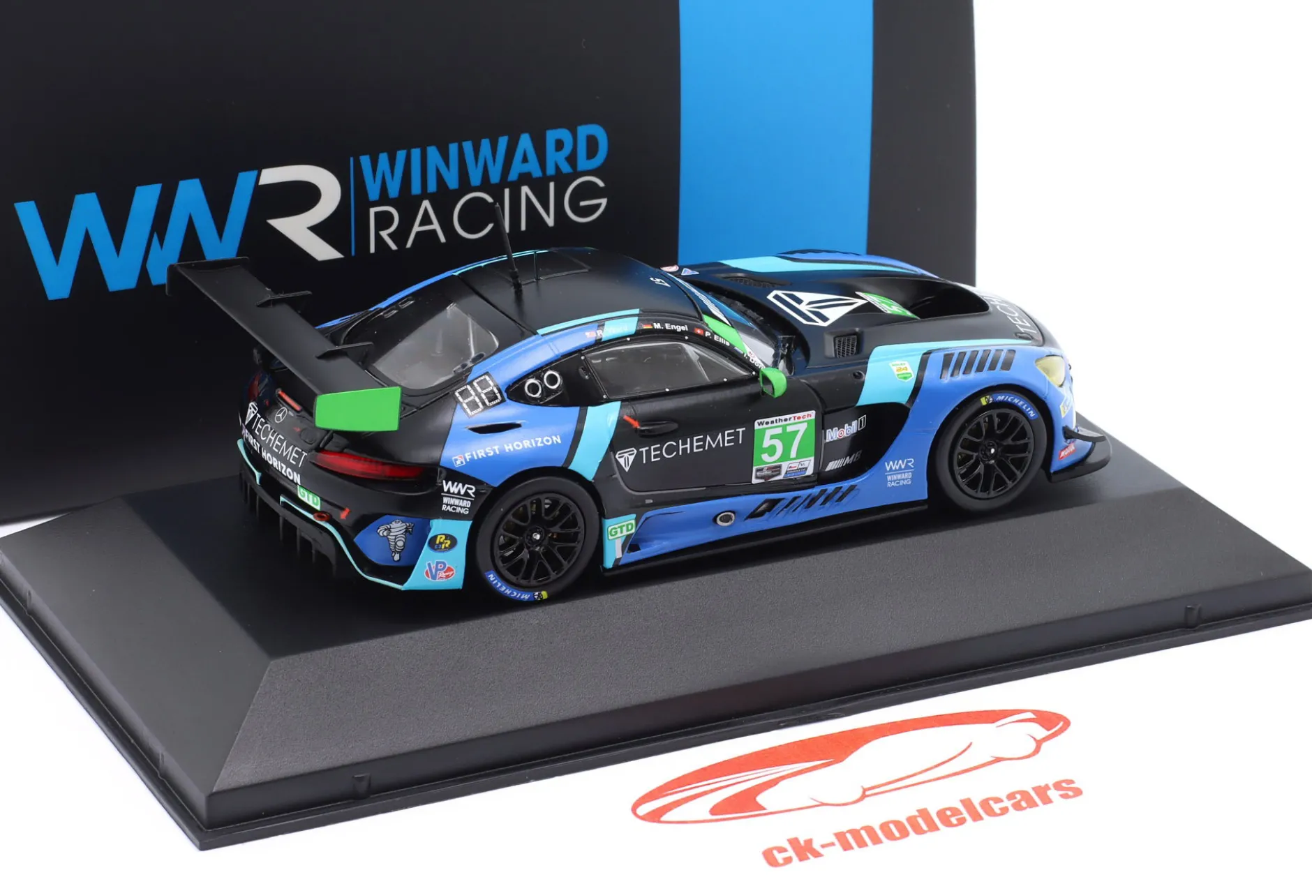 Mercedes-AMG GT3 #57 Sieger GTD-Klasse 24h Daytona 2021 Winward Racing 1:43 Ixo