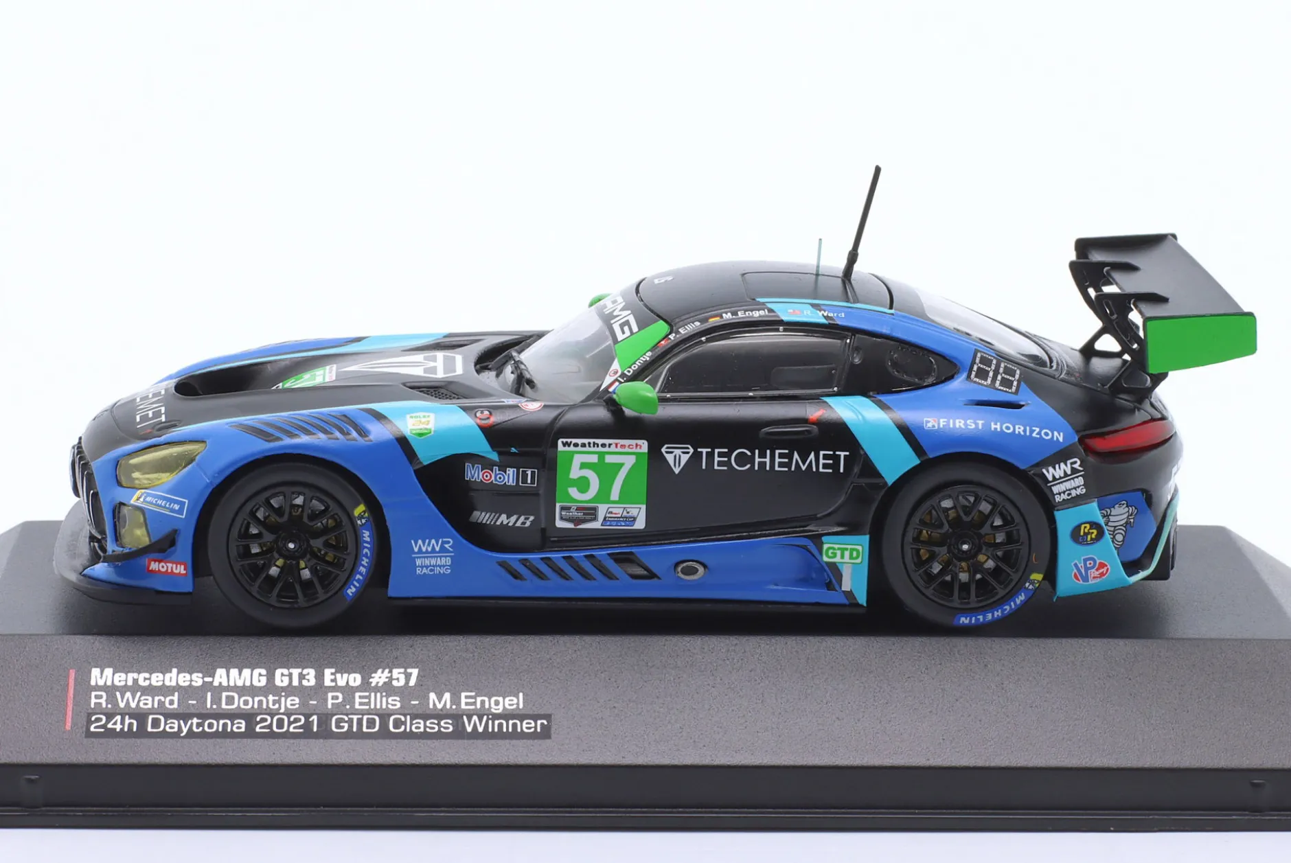Mercedes-AMG GT3 #57 Sieger GTD-Klasse 24h Daytona 2021 Winward Racing 1:43 Ixo