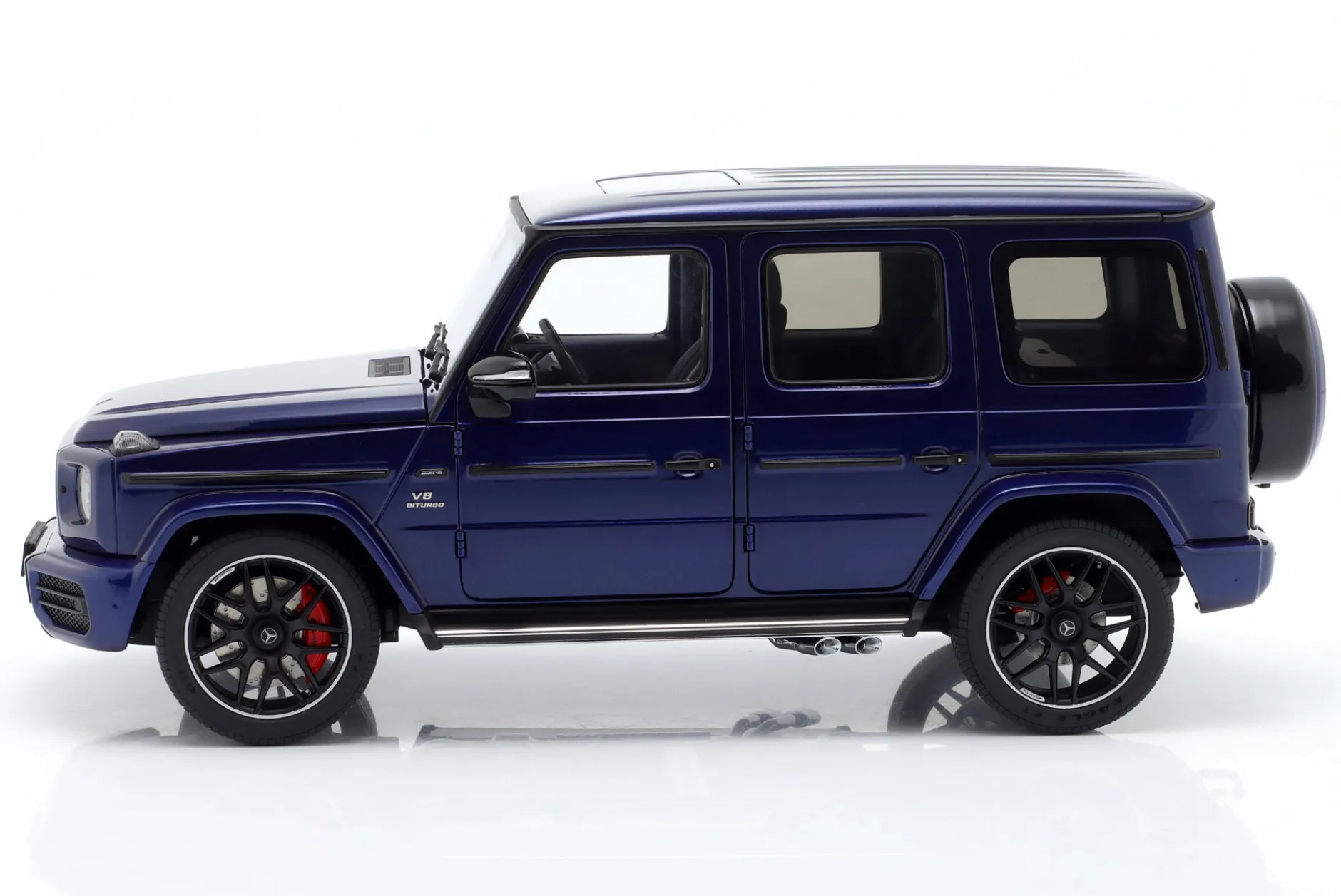 Mercedes-Benz AMG G63 Baujahr 2019 brilliant blau metallic 1:18 AUTOart