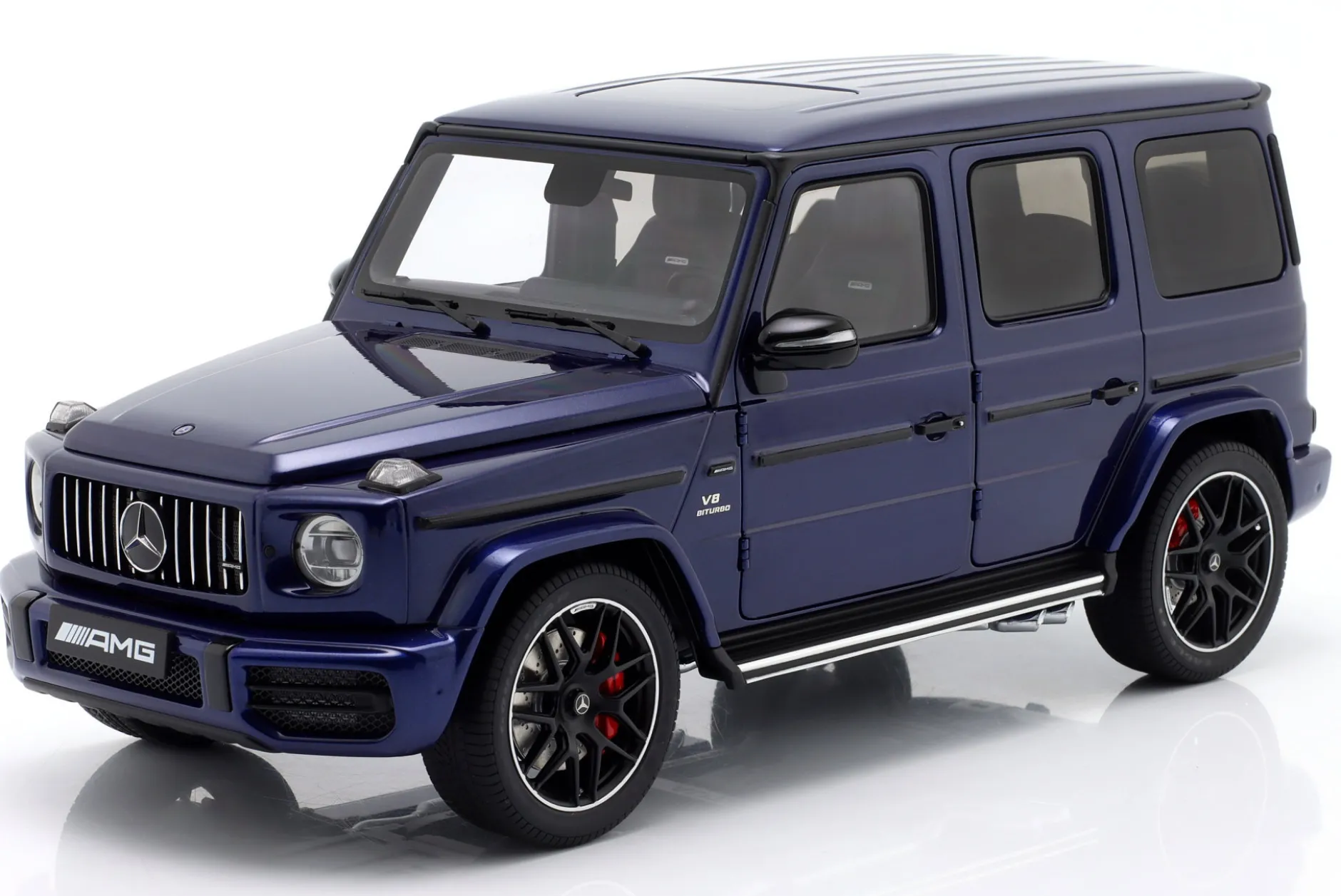 Mercedes-Benz AMG G63 Baujahr 2019 brilliant blau metallic 1:18 AUTOart