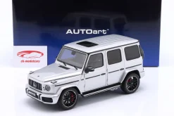 Mercedes-Benz AMG G63 Baujahr 2019 iridium silber metallic 1:18 AUTOart