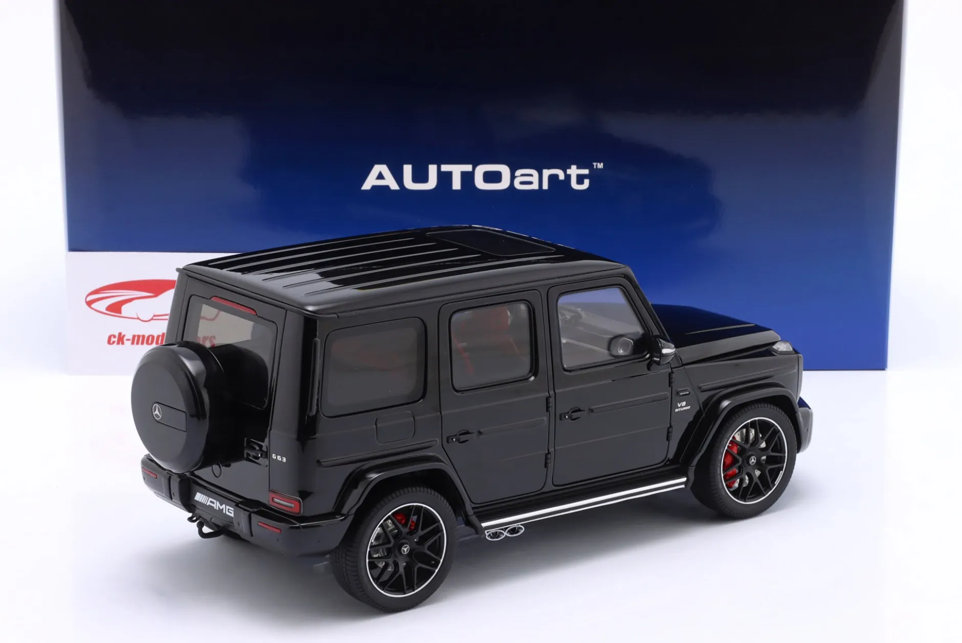 Mercedes-Benz AMG G63 Baujahr 2019 schwarz 1:18 AUTOart
