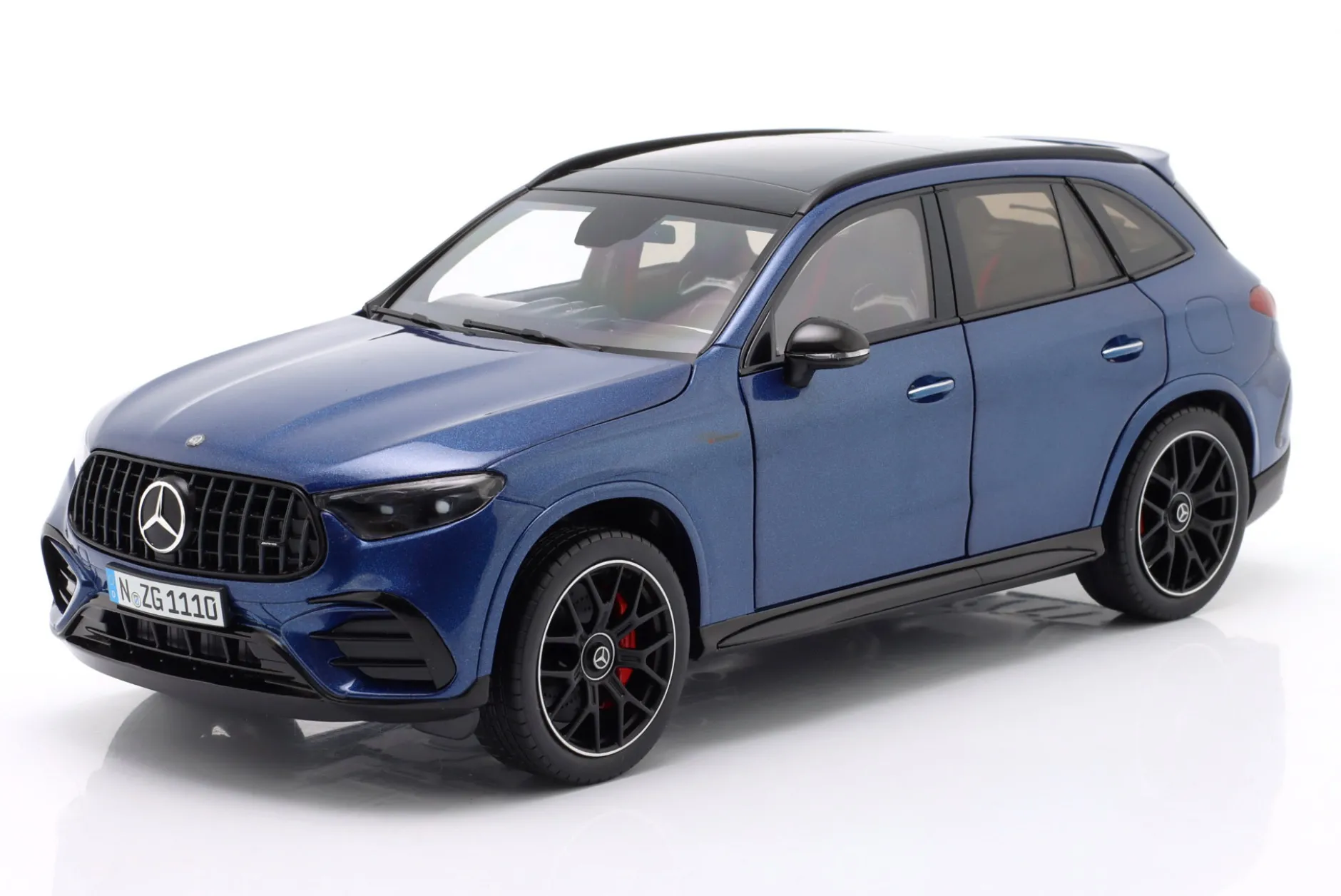 Mercedes-Benz AMG GLC 63 S E Performance spektralblau 1:18 NZG