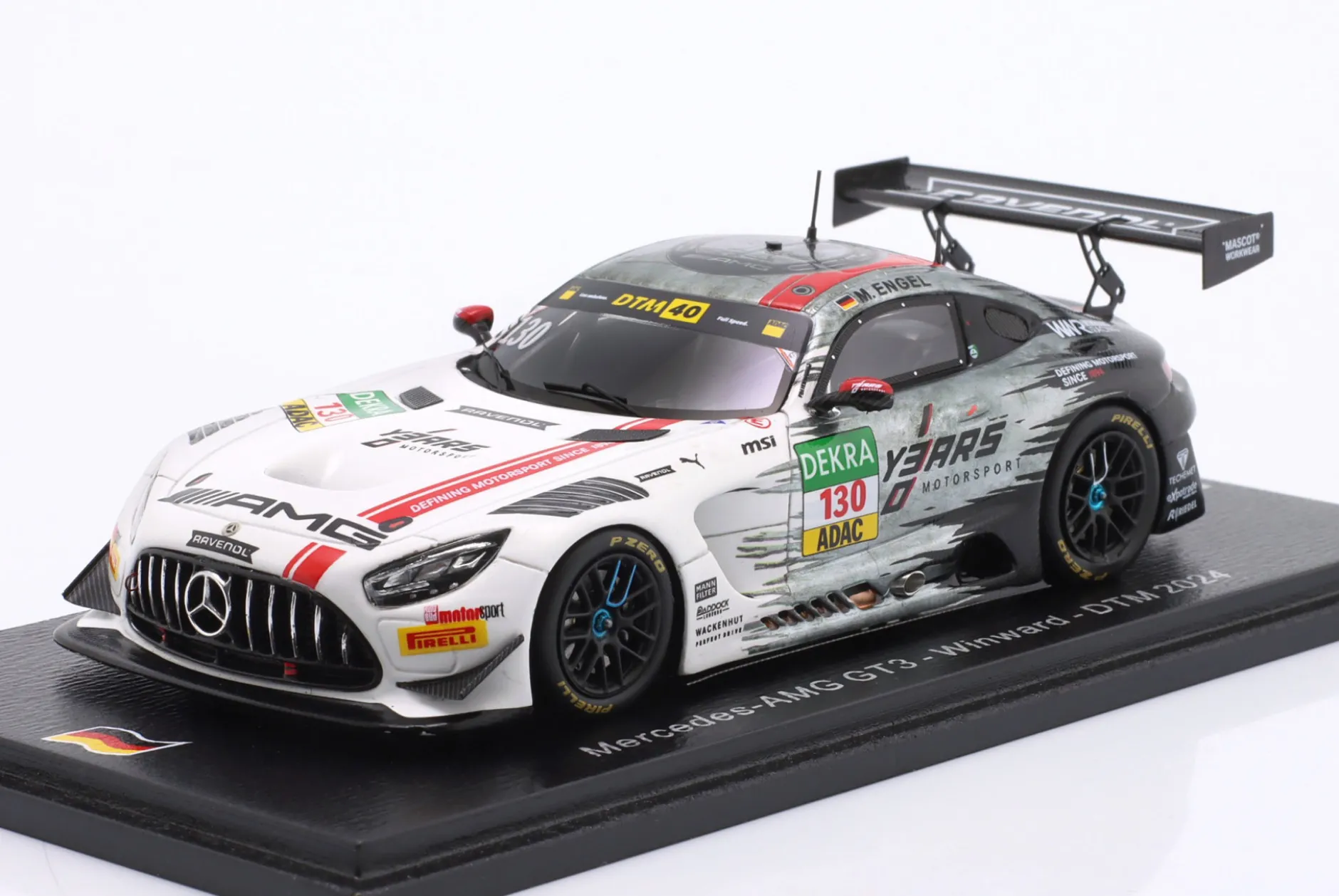 Mercedes-Benz AMG GT3 #130 DTM 2024 Maro Engel 1:43 Spark
