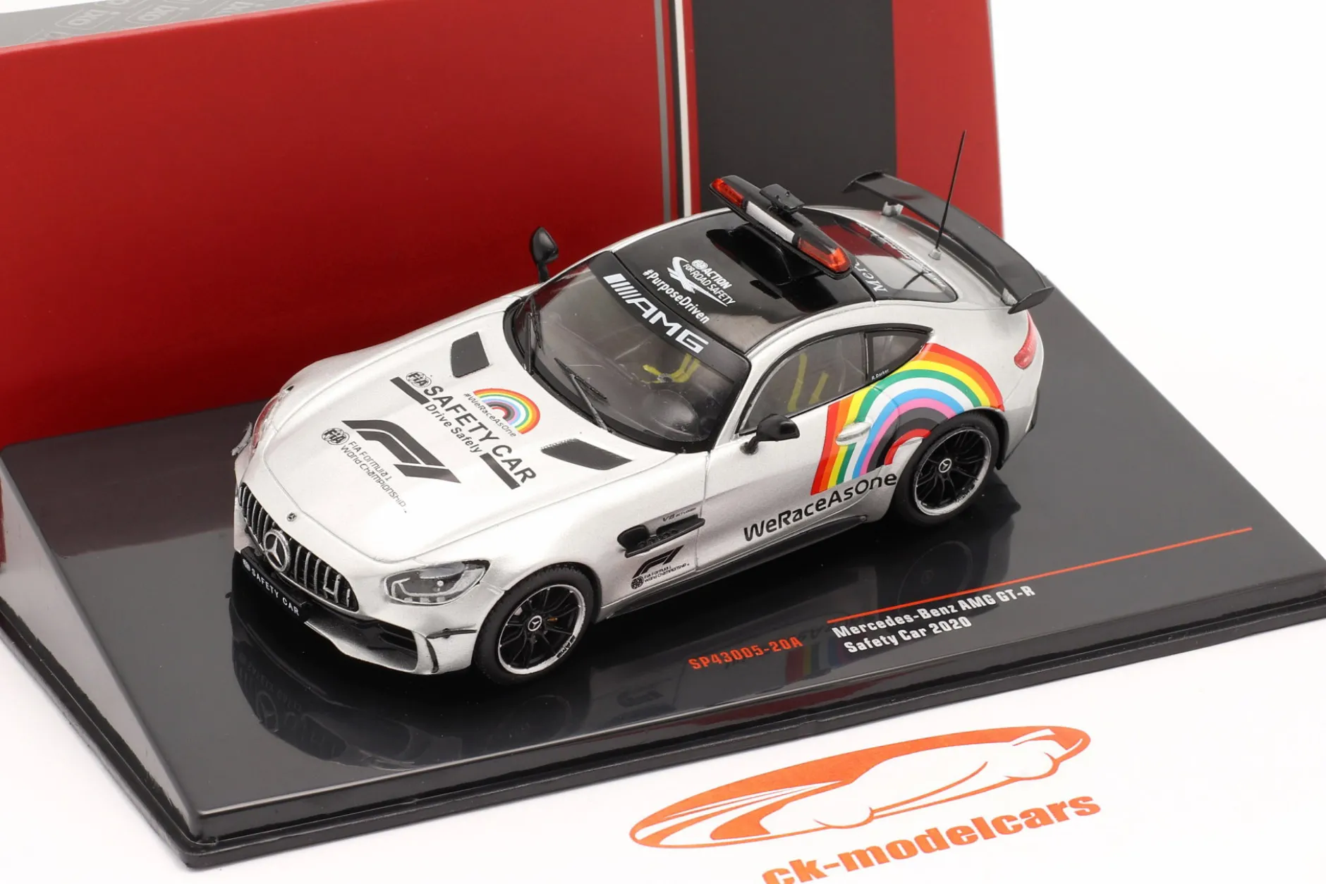 Mercedes-Benz AMG GT-R Safety Car Formel 1 2020 1:43 Ixo
