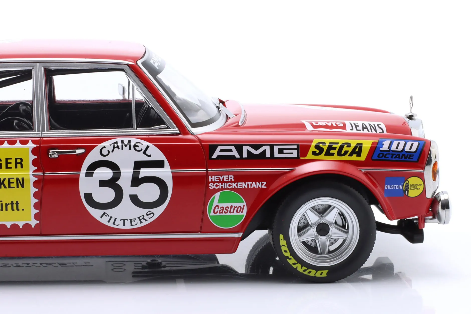 Mercedes-Benz AMG 300 SEL 6.8 #35 2nd 24h Spa 1971 Heyer, Schickentanz 1:18 WERK83