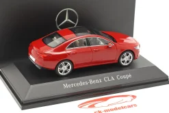 Mercedes-Benz CLA Coupe (C118) Baujahr 2019 jupiterrot 1:43 Spark