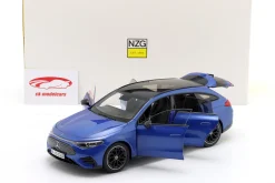 Mercedes-Benz CLA Shooting Brake EQ (X174) Baujahr 2025 blau metallic 1:18 NZG