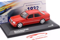 Mercedes-Benz E60 AMG auf Basis W124 E500 1994 signalrot 1:43 Solido