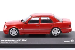 Mercedes-Benz E60 AMG auf Basis W124 E500 1994 signalrot 1:43 Solido