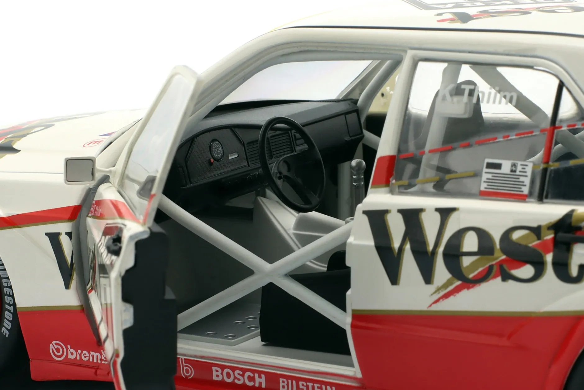 Mercedes-Benz 190E 2.5-16 Evo II #7 DTM 1991 Kurt Thiim 1:18 WERK83