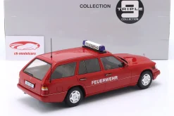 Mercedes-Benz E-Klasse T-Modell (S124) Feuerwehr 1995 rot 1:18 Triple9