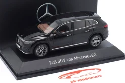 Mercedes-Benz EQS (X296) obsidianschwarz 1:43 Spark