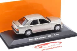 Mercedes-Benz 190E 2.3-16 (W201) Baujahr 1984 gold metallic 1:43 Minichamps