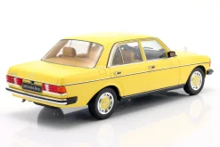 Mercedes-Benz 230E (W123) Limousine Baujahr 1975 gelb 1:18 KK-Scale