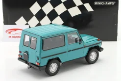 Mercedes-Benz G-Modell kurz (W460) Baujahr 1980 türkis 1:18 Minichamps
