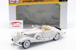 Mercedes Benz 500 K Specialroadster Bj. 1936 weiß 1:18 Maisto