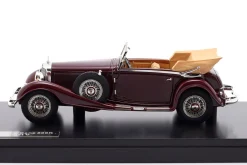 Mercedes-Benz 500K (W29) Cabriolet C 1934-1936 rotbraun 1:43 Matrix