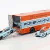 Mercedes-Benz O 317 Porsche Gulf Renntransporter Baujahr 1968 1:43 Schuco