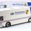 Mercedes-Benz O 317 Renntransporter Rothmans Porsche weiß 1:18 Schuco