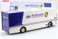 Mercedes-Benz O 317 Renntransporter Rothmans Porsche weiß 1:18 Schuco