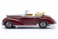 Mercedes-Benz 300 SC Cabriolet offen (W188) Baujahr 1957 dunkelrot 1:18 KK-Scale