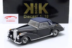 Mercedes-Benz 300 SC Cabriolet (W188) Softtop 1957 dunkelblau 1:18 KK-Scale