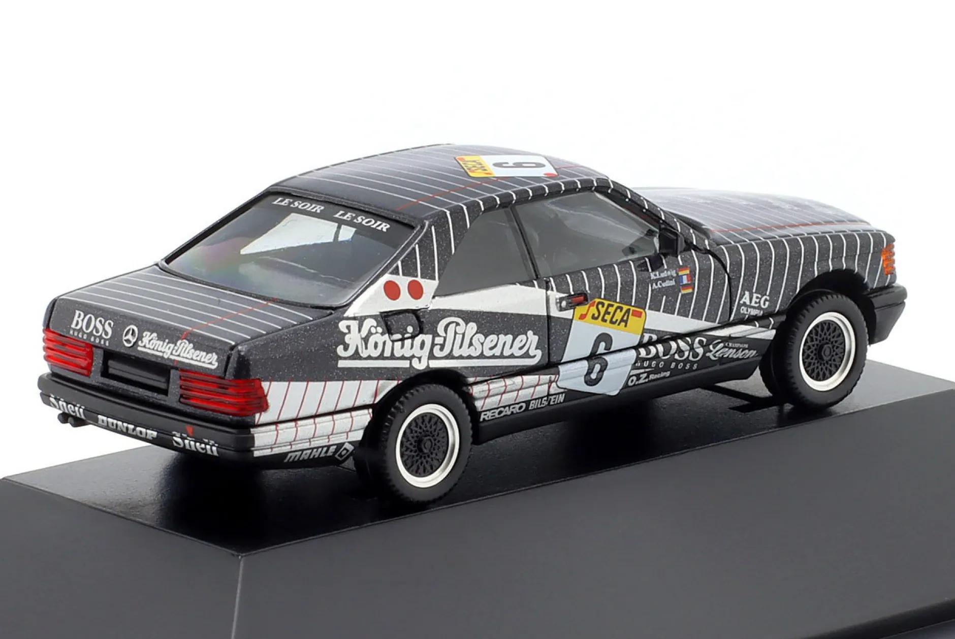 Mercedes-Benz 500 SEC AMG #6 24h Spa 1989 Heyer, Ludwig, Cudini 1:87 Herpa