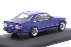 Mercedes-Benz 560 SEC AMG Widebody linarit blau 1:43 Solido