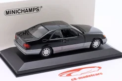 Mercedes-Benz 600 SEC (C140) Baujahr 1992 schwarz 1:43 Minichamps