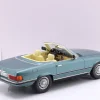 Mercedes-Benz 380SL Cabriolet (R107) Baujahr 1983 grün metallic 1:12 Matrix