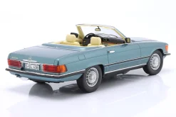 Mercedes-Benz 380SL Cabriolet (R107) Baujahr 1983 grün metallic 1:12 Matrix