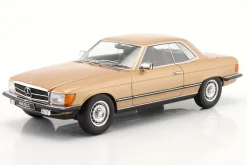 Mercedes-Benz 450 SLC (C107) Baujahr 1973 gold metallic 1:18 KK-Scale