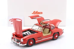 Mercedes-Benz 300 SL Coupe (W198) rot 1:18 Schuco