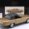 Mercedes-Benz 450 SL (R107) Baujahr 1985 gold metallic 1:12 KK-Scale