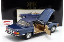 Mercedes-Benz 450SL (R107) EU-Version 1985 blau metallic 1:12 KK-Scale