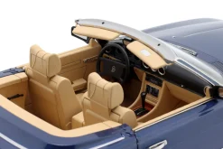 Mercedes-Benz 450SL (R107) EU-Version 1985 blau metallic 1:12 KK-Scale