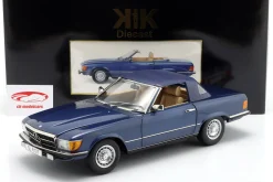 Mercedes-Benz 450SL (R107) EU-Version 1985 blau metallic 1:12 KK-Scale