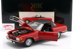 Mercedes-Benz 450 SL (R107) EU-Version 1985 rot 1:12 KK-Scale