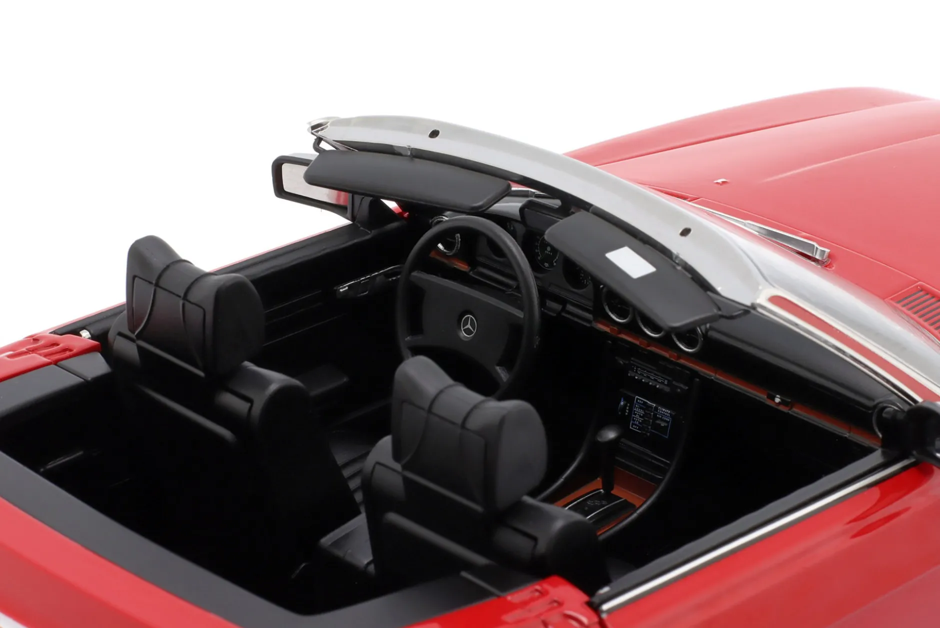 Mercedes-Benz 450 SL (R107) EU-Version 1985 rot 1:12 KK-Scale