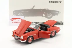 Mercedes-Benz 190 SL Roadster (W121) Baujahr 1955 rot 1:18 Minichamps