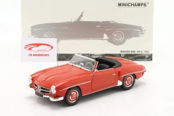 Mercedes-Benz 190 SL Roadster (W121) Baujahr 1955 rot 1:18 Minichamps