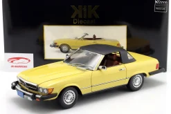 Mercedes-Benz 450 SL (R107) US-Version Jennifer & Jonathan 1979 gelb 1:12 KK-Scale