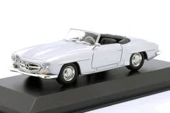 Mercedes-Benz 190 SL (W121) Baujahr 1955 silber 1:43 Minichamps