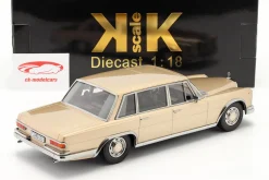 Mercedes-Benz 600 SWB (W100) Baujahr 1963 hellgold metallic 1:18 KK-Scale