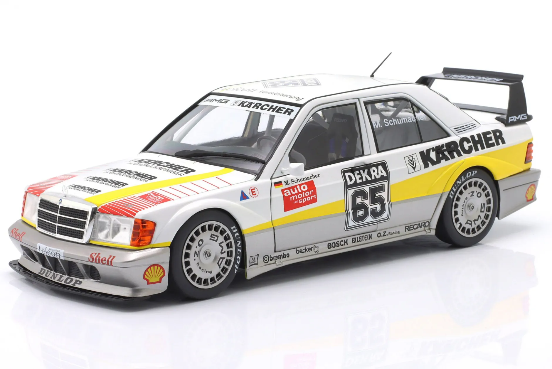 Mercedes 190E 2.5-16 Evo II #65 DTM 1990 Michael Schumacher 1:18 WERK83
