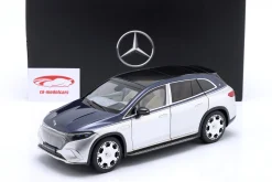 Mercedes-Maybach EQS 680 SUV (Z296) 2024 nautikblau / hightechsilber 1:18 NZG