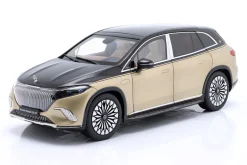 Mercedes-Maybach EQS 680 SUV (Z296) 2024 obsidianschwarz / kalaharigold metallic 1:18 NZG